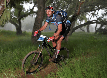 Ivan smiljanic riding a bike